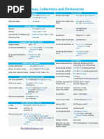 Vba Cheat Sheet Arrays