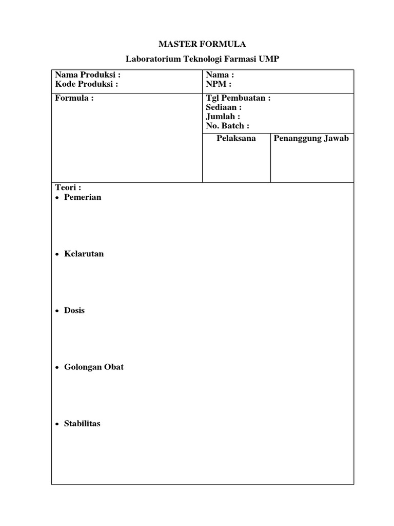 Mastah Formula Docx