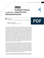 Jiron Zunino Movilidad Urbana y Genero Experiencias Latinoamericanas