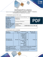 Guía de Actividades y Rúbrica de Evaluación - Tarea 1 - Dinámica y Estabilidad de Sistemas Continuos