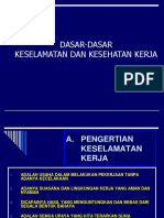 Dasar Dasar kesehatan dan keselamatan kerja