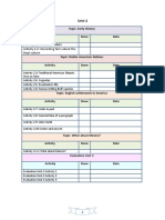 Lista de Actividades Unidad2