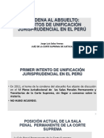 5351 3. Intentos de Unificacion Jurisprudencial en El Peru