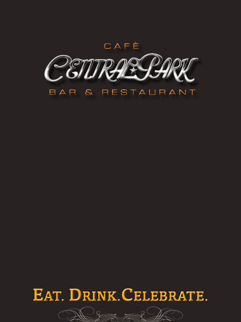 Centralpark Mainmenu | PDF | Hamburgers | Pasta