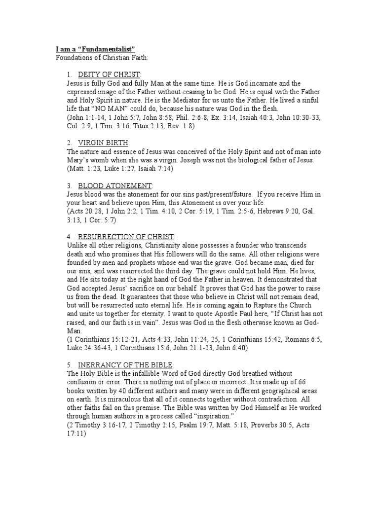 Core Christian Doctrines Explained | PDF | Good Works | Trinity