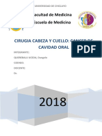 CA de Cavidad Oral