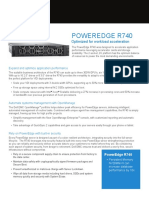 Poweredge r740 Spec Sheet