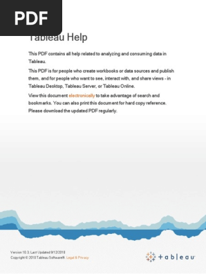 Tableau Desktop 10 3 Oracle Database Cluster Analysis
