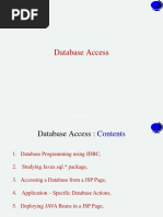 Database Access: COMP201, Summer 2007