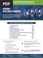 Open Recruitment KNJ