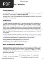 Syringe Needle Conversion Chart: Nominal O.D. Nominal I.D. Nominal Wall ...