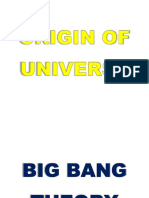 Origin of Universe