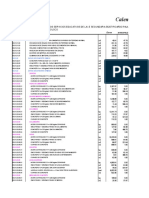 Calendario Valorizado