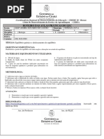 ROTEIRO - EQUILIBRIO QUIMICO