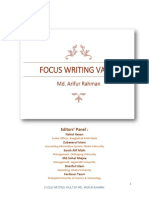 Focus Writing Vault by Md. Arifur Rahman