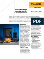 Temp Calibration Equipment FLUKE