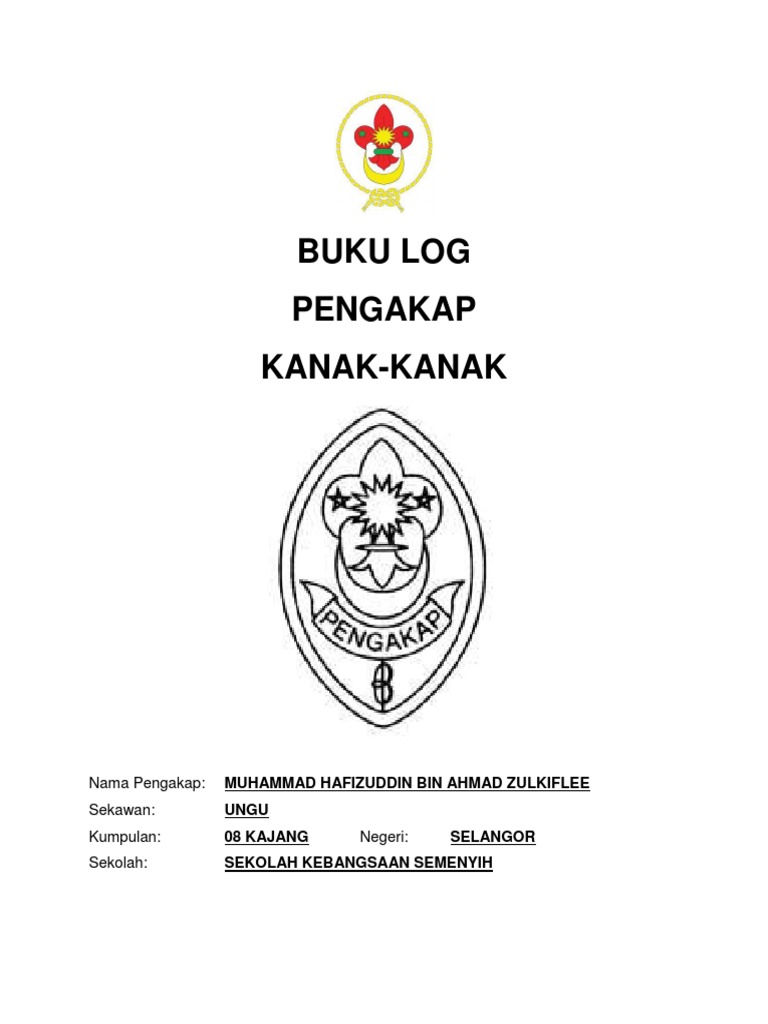 Buku Log Pengakap 1  PDF