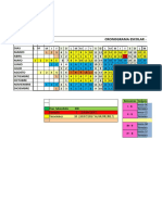 CALENDARIZACION 2017 Internacional Emanuel