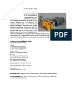 Bombas de Desplazamiento Positivo Electrica