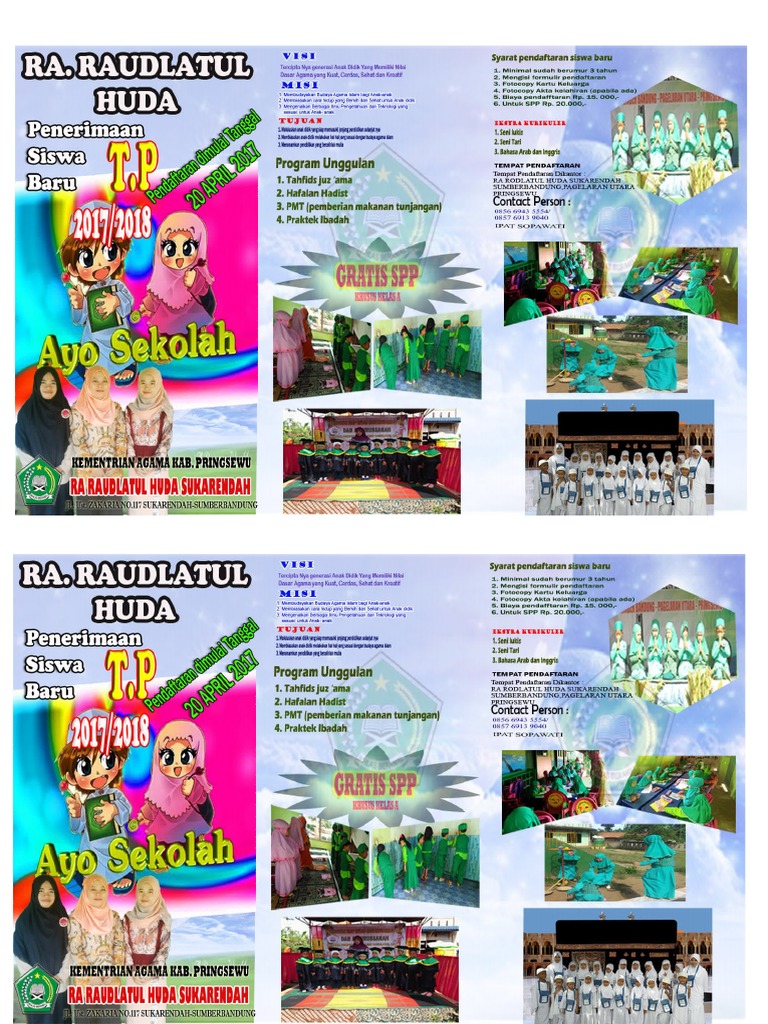 Contoh  Brosur  Sekolah Bahasa  Inggris  Terlengkap  Contoh  Brosur  Sekolah Bahasa  Inggris  Terlengkap