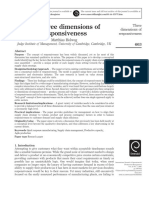 The Three Dimensions of Responsiveness PDF