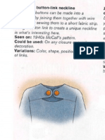 Button Details on Garments