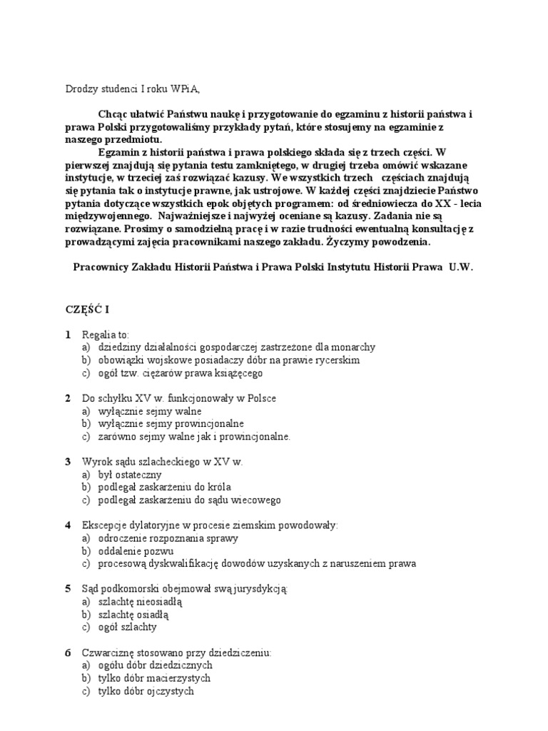 Historia Ustroju I Prawa Polskiego Pdf