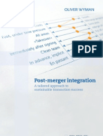 Post Merger Integration en