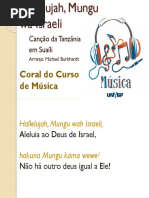 Hallelujah, Mungu wa Israeli