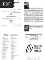 Orquestra - Concerto 20 Anos