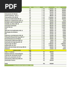 Tebela de Preços Atualizada