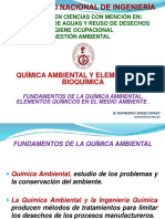 Quimica Ambiental y Elementos de Bioquimica Uni I