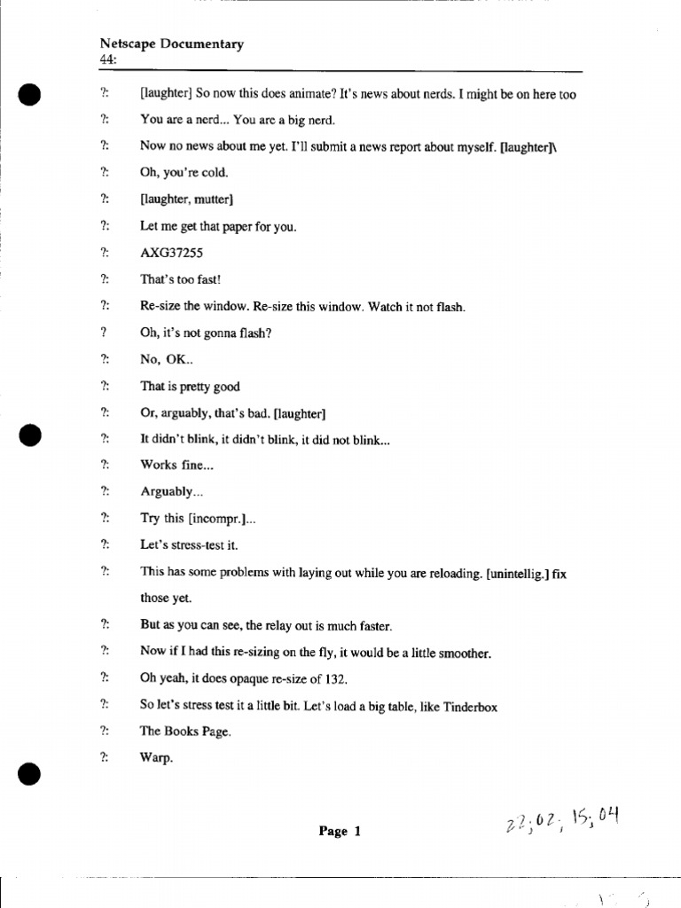 Netscape Documentary So Animate News Nerds Might Be On PDF