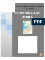 Provincia de Los Andes