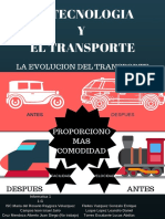 Integradora Infografia _La Tecnologia y El Transporte_Gonzalo Enrique Fleites Vazquez