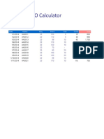 LIFO Calculator: Date Name Buy Price Sell Close Sale