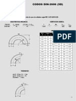 CODOS DIN-2606 (5D) : Fabricados Con Tubo de Acero Sin Soldadura Según DIN 1.629 (St00-St35)