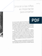 Mercado Ruth. Conocer A Los Ninos Es Importante para Ensenar PDF