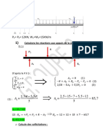 P P 12KN, W W 15KN/m: R P A A