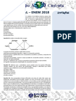 REVISÃO FINAL – ENEM 2018: Questões sobre ecologia, cadeias alimentares e relações entre seres vivos