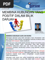 Bab 3 Membina Hubungan Yang Positif Dlm Bilik Darjah Pdf