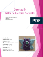 Disertación de Ciencias Naturales