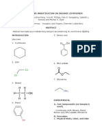 Org Chem Formal Lab Report