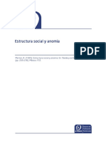 Merton Estructura Social y Anomia PDF