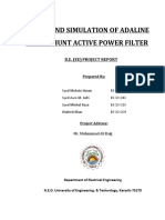 Design and Simulation of Adaline Based Shunt Active Power Filter 1381