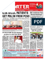 Bikol Reporter November 4 - 10, 2018 Issue