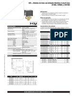 Actuador y Valvula Belimo ZoneValveTechSheet - Spanish EXT-SW PDF