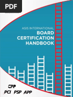 ASIS Certification Handbook