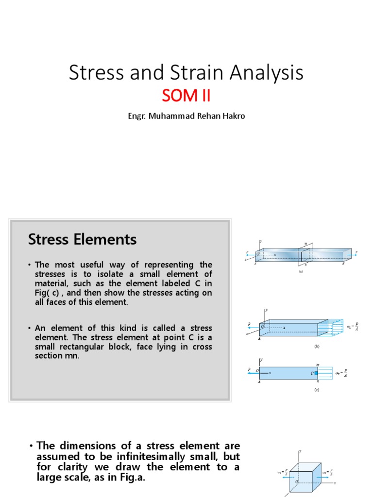 Stress and Strain Analysis Techniques | PDF | Stress (Mechanics ...
