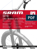 SRAM 95-5018-019-000 Rev e MTB Disc Brakes and Shifters